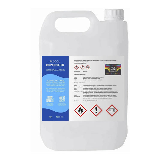 Alcool ISOPROPILICO Denaturato 98% isopropanolo 98 °C Solvente