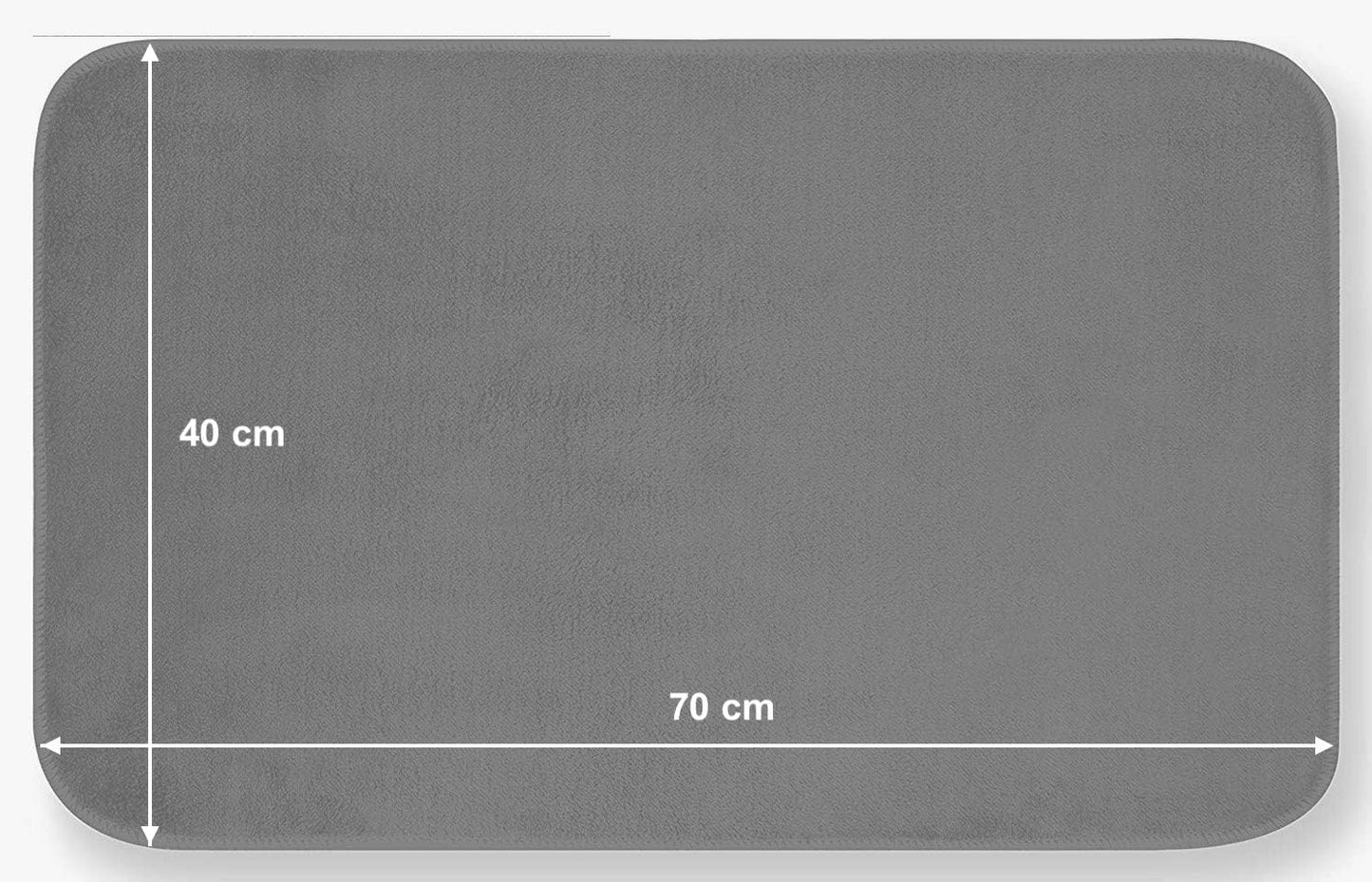 Tappeto zerbino Magico in microfibra fondo in vinile