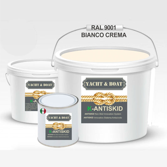 K-ANTISKID Smalto NAUTICO ACRILICO BICOMPONENTE SATIN ANTISCIVOLO ANTISDRUCIOLO