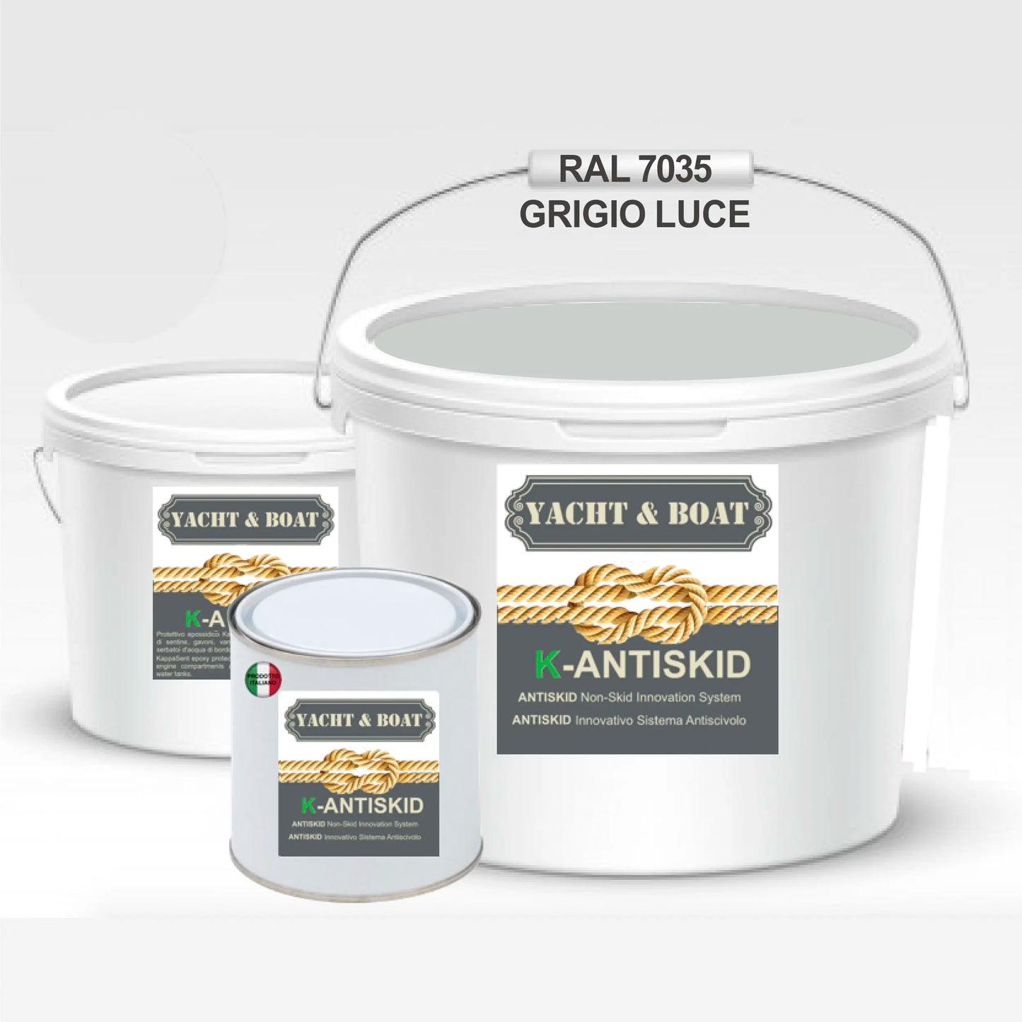 K-ANTISKID Smalto NAUTICO ACRILICO BICOMPONENTE SATIN ANTISCIVOLO ANTISDRUCIOLO