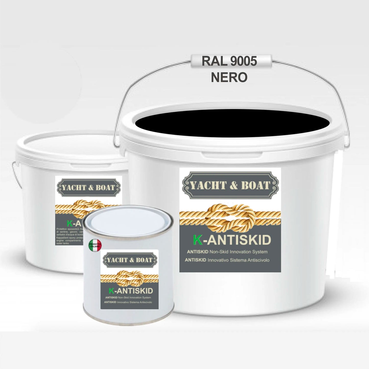 K-ANTISKID Smalto NAUTICO ACRILICO BICOMPONENTE SATIN ANTISCIVOLO ANTISDRUCIOLO