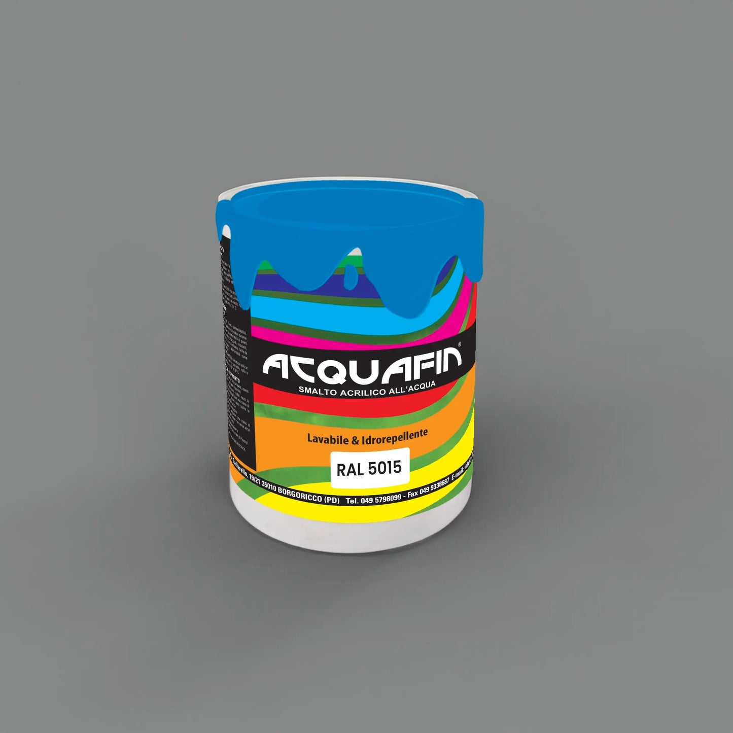 ACQUAFIN smalto all'acqua LUCIDO universale professionale