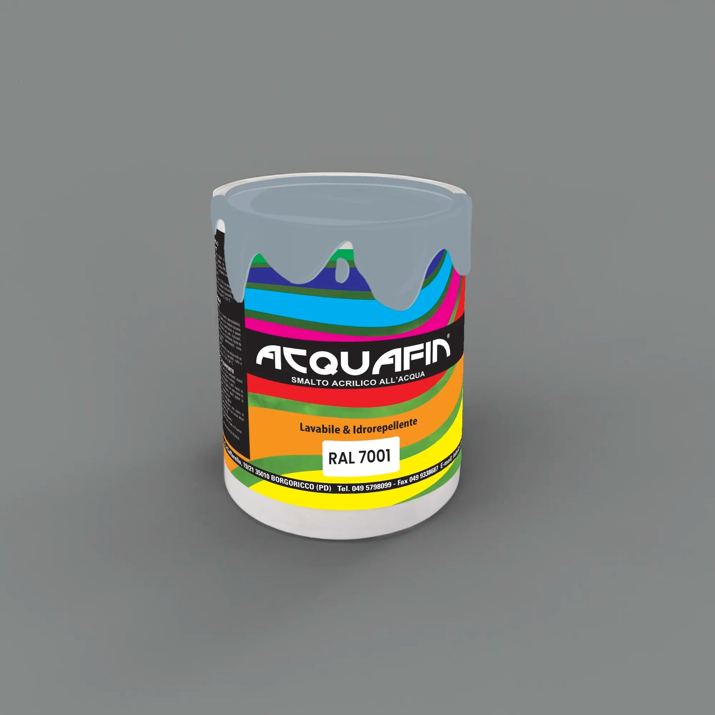 ACQUAFIN smalto all'acqua LUCIDO universale professionale