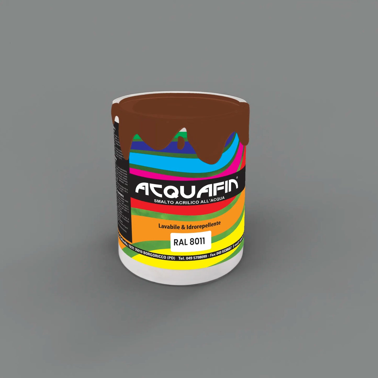 ACQUAFIN smalto all'acqua LUCIDO universale professionale