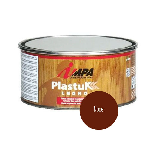 STUCCO IN PASTA BICOMPONENTE COLORATO IMPA PLASTUK LEGNO