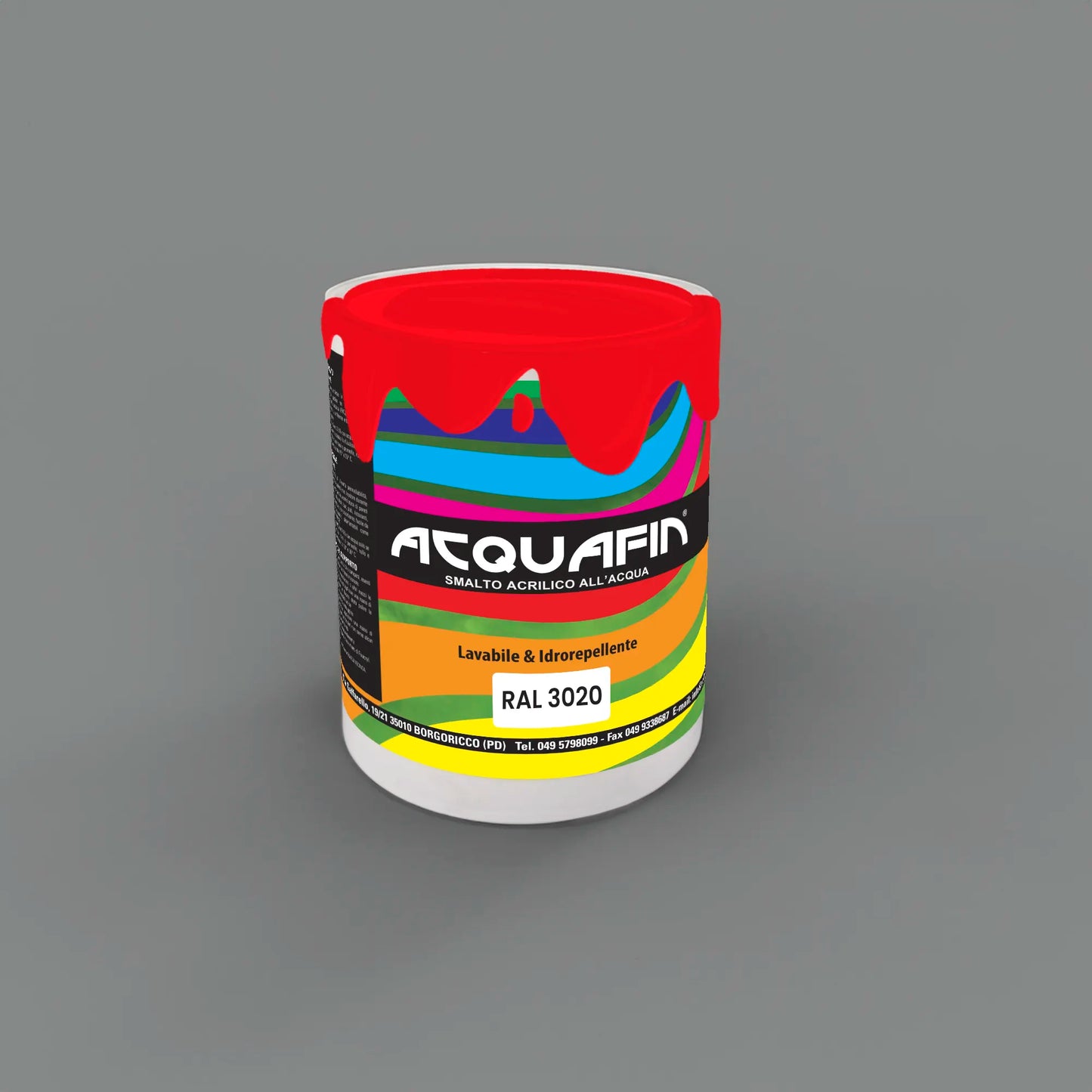 ACQUAFIN smalto all'acqua LUCIDO universale professionale