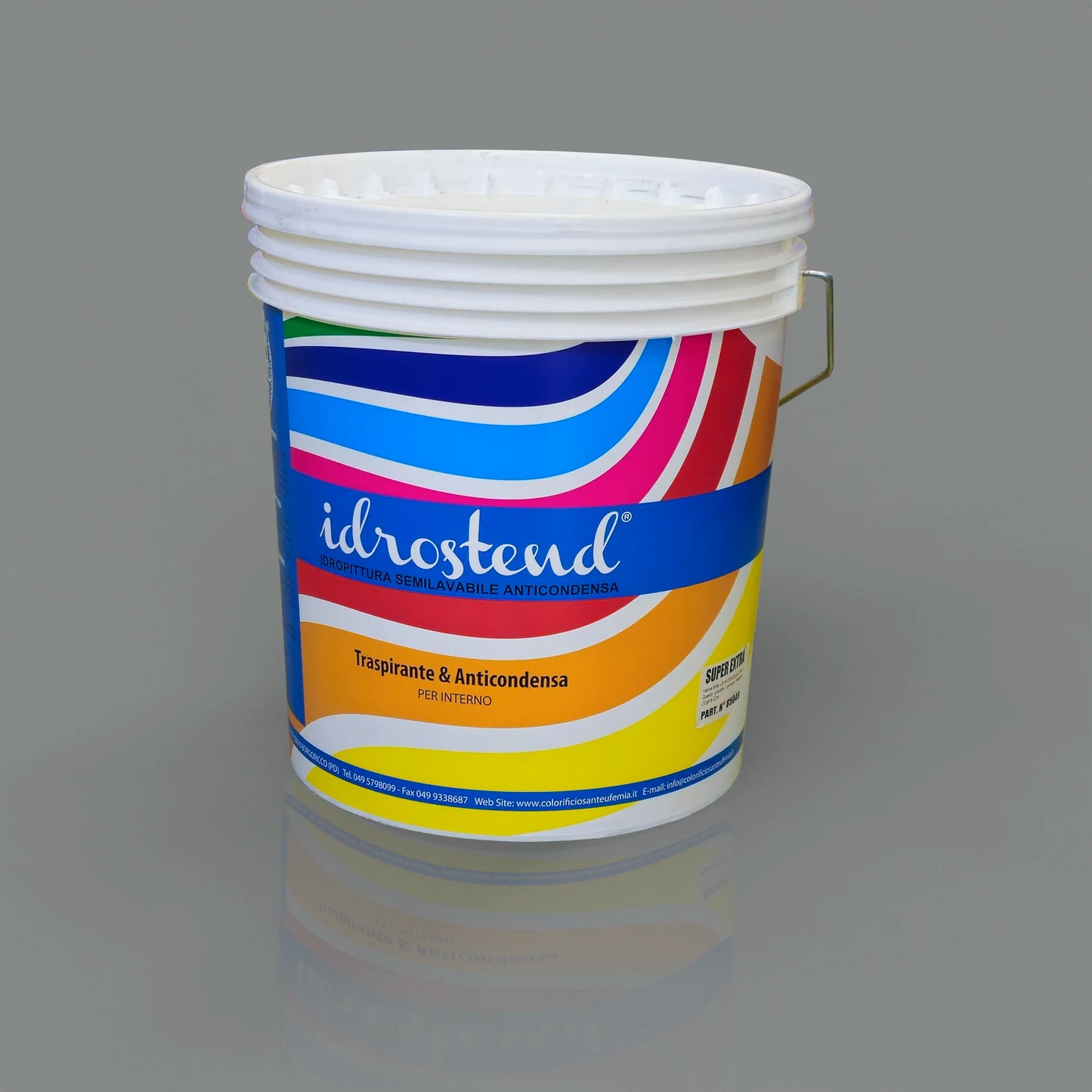 SUPER EXTRA Pittura Traspirante Idropittura Opaca Interni Semilavabile BUONA COPERTURA