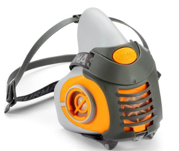 SemiMaschera VULCANO bifiltro 2000v (completa di coppia filtri per vernici A2 2593)