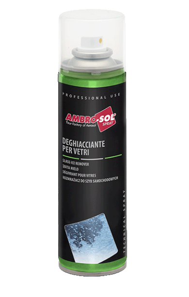 SPRAY DEGHIACCIANTE per vetri ml.250