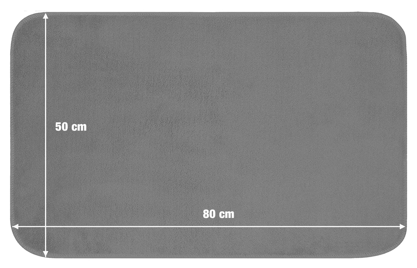 Tappeto zerbino Magico in microfibra fondo in vinile