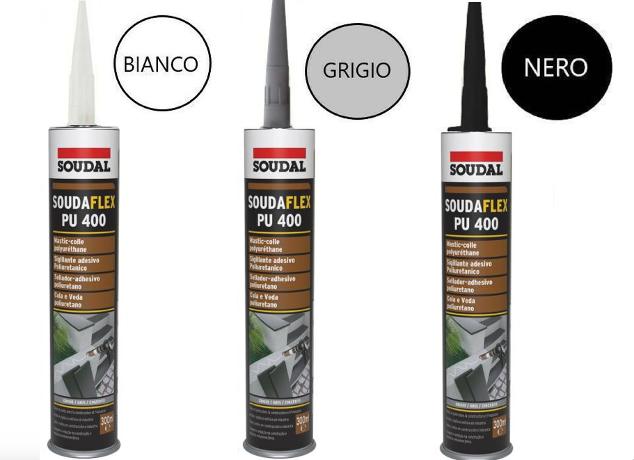 Sigillante Colla Poliuretanica Flex UV 300mL Camper CARAVAN Flex adesivo