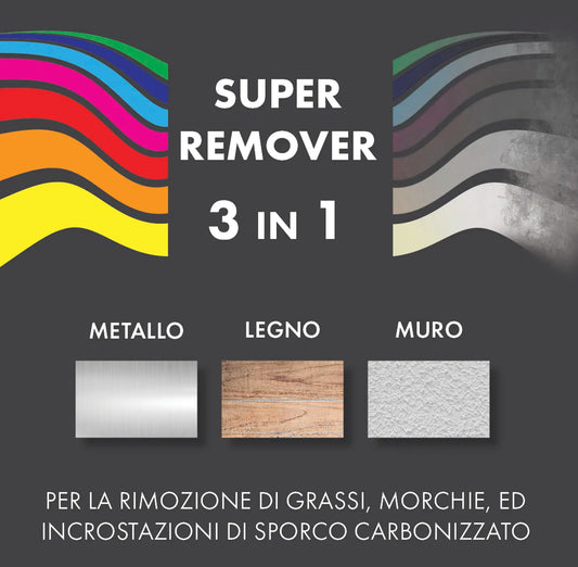 SVERNICIATORE - MULTISUPERFICIE - NUOVA FORMULA ANCORA PIÙ FORTE