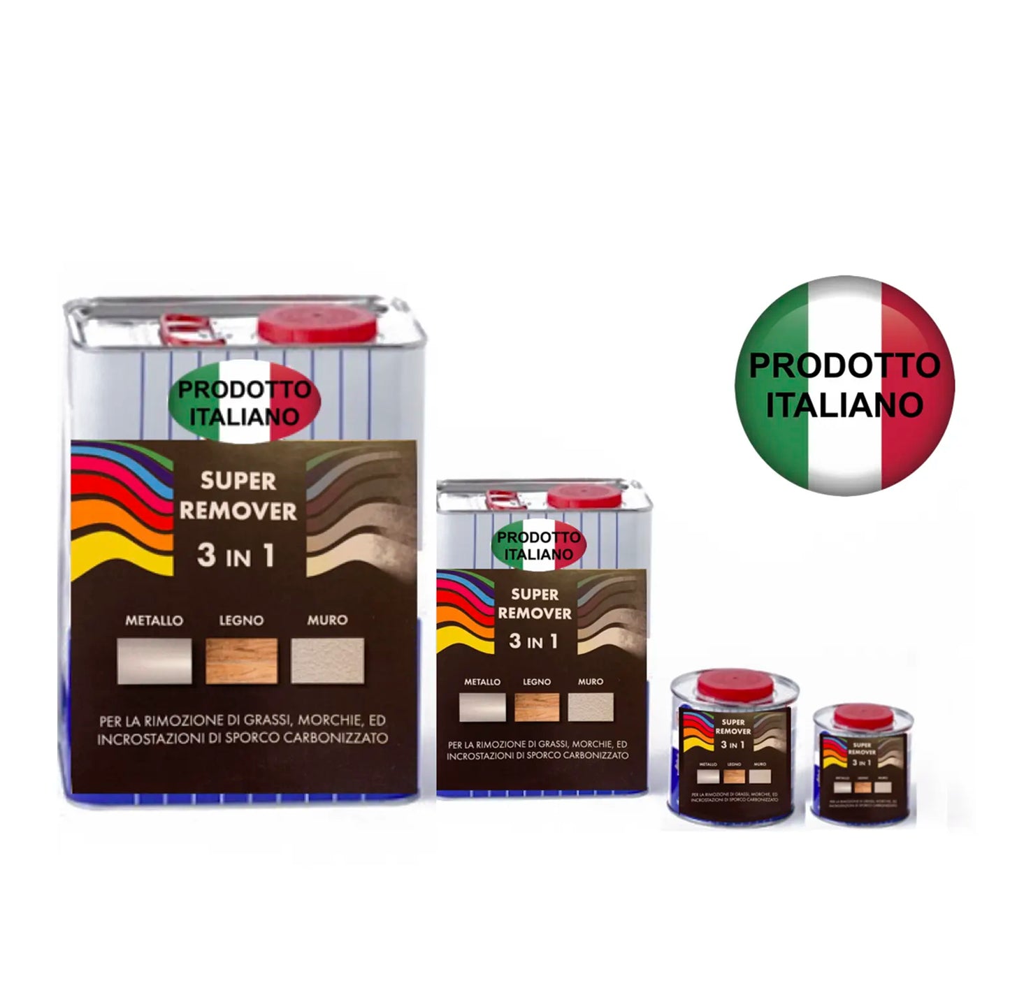 SVERNICIATORE - MULTISUPERFICIE - NUOVA FORMULA ANCORA PIÙ FORTE
