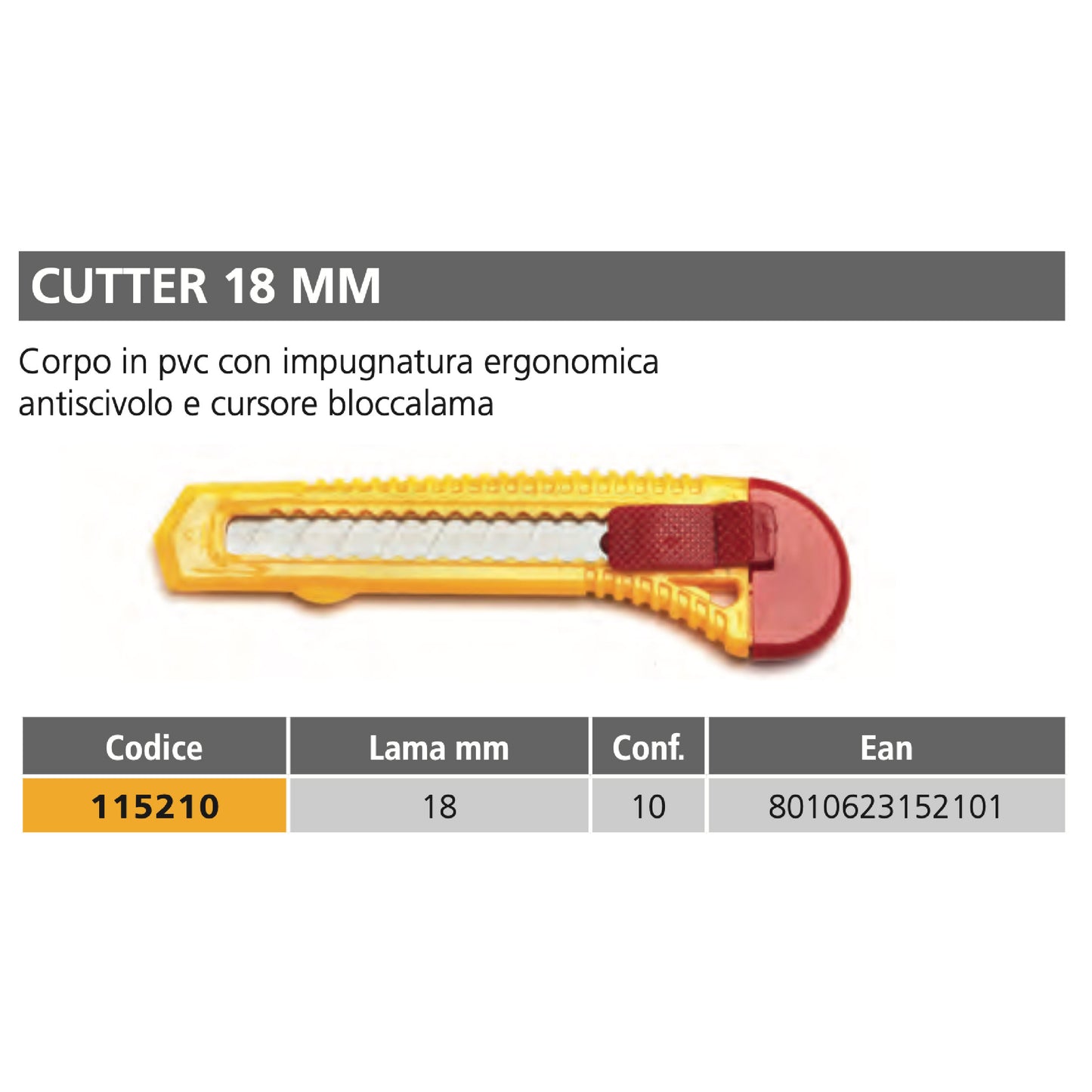 CUTTER 18 MM