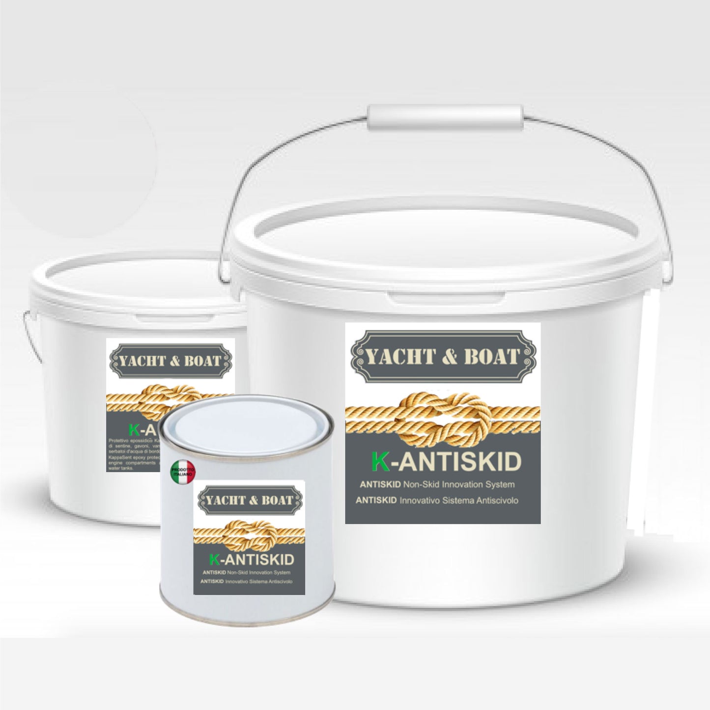 K-ANTISKID Smalto NAUTICO ACRILICO BICOMPONENTE SATIN ANTISCIVOLO ANTISDRUCIOLO