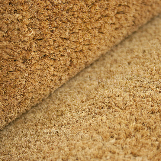 Zerbino in Cocco Greggio Tappeto da Ingresso Fibra 100% cocco naturale Fondo Antiscivolo Antimuffa
