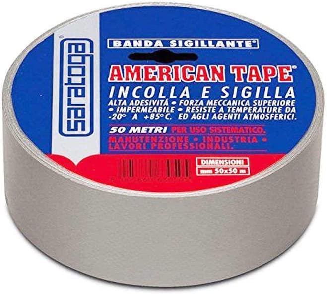 AMERICAN TAPE GRIGIO 50 mm X 25 Metri