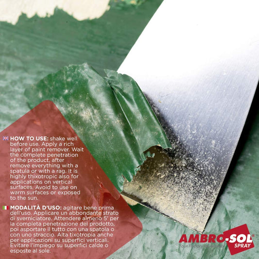 SVERNICIATORE RIMUOVE TUTTI I TIPI DI VERNICE SPRAY