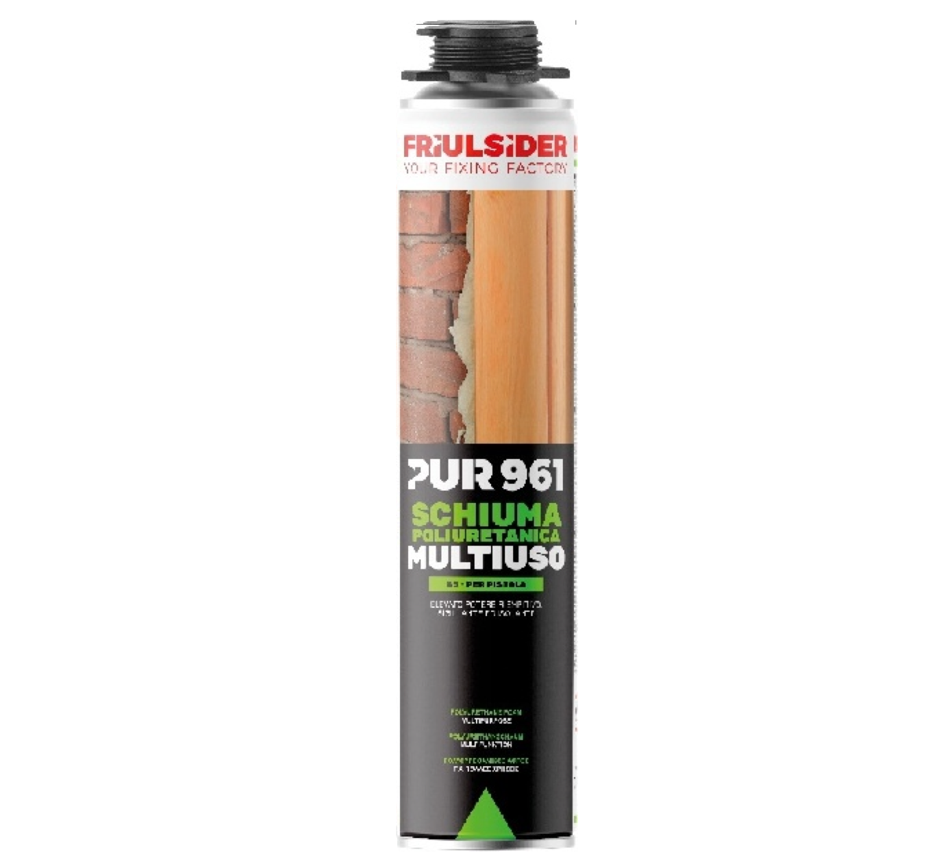 PUR 961 Schiuma poliuretanica B3 - Per pistola - 750 ml