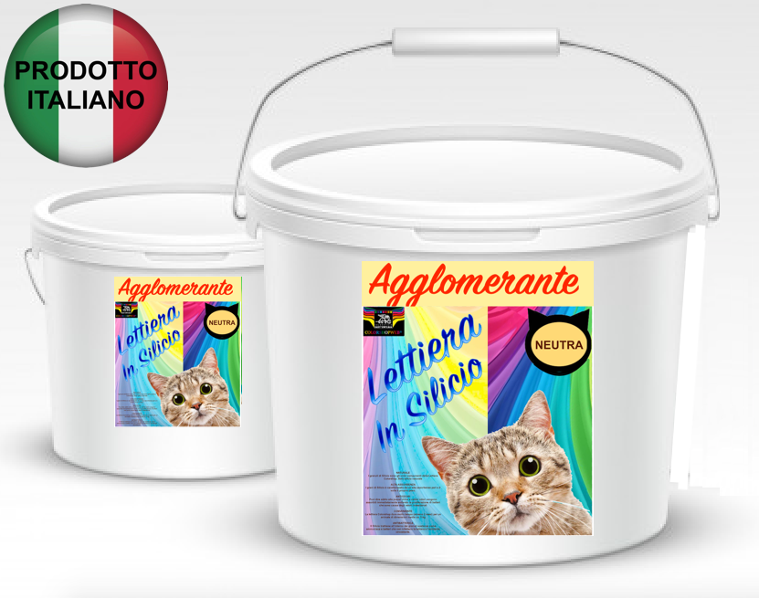 LETTIERA GATTI IN SILICIO SABBIA GATTO PROFUMATA 8Kg o 25 Kg ESSICCATA DEPURATA CON PERLITE CALCAREA PROFUMATA ASSORBIODORE