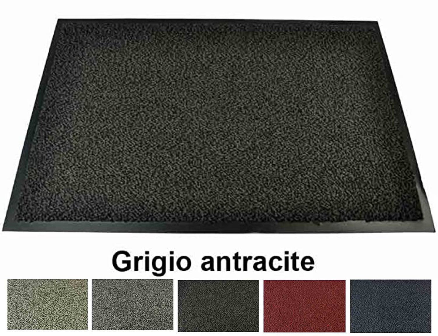 Tappeto zerbino Asciugapassi bordo antinciampo fondo antiscivolo lavabile