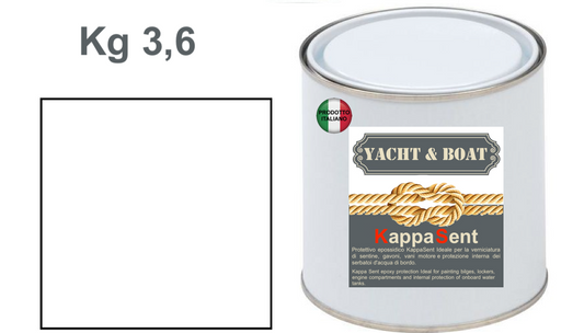 VERNICE SMALTO KappaSent PER SENTINA, GAVONI BICOMPONENTE SATINATA