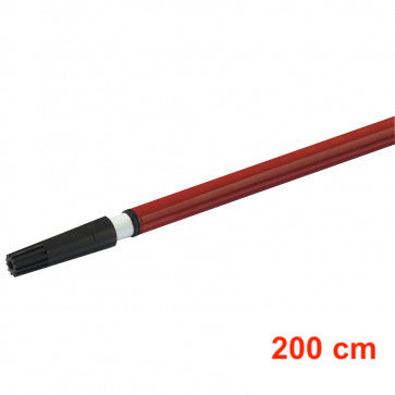 Prolunga telescopica in ferro con verniciatura antiscivolo.