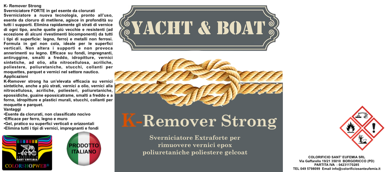 K-REMOVER FORTE SVERNICIATORE UNIVERSALE ANTIVEGETATIVA SMALTI VERNICI