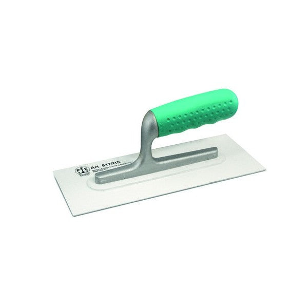 Frattone lama plastica bianca supporto in alluminio attacco rinforzato spessore lama 2,5 mm manico Sintesi
