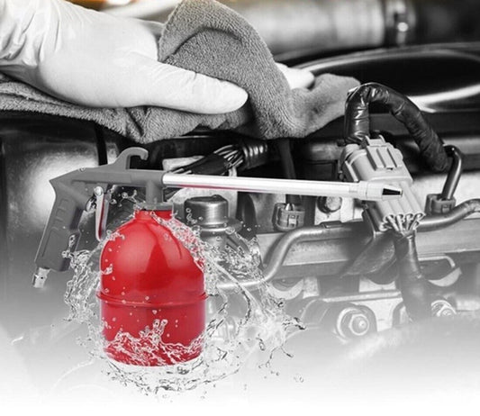 PISTOLA LAVAGGIO ARIA COMPRESSA SERBATOIO 1L NAFTA OLIO GASOLIO