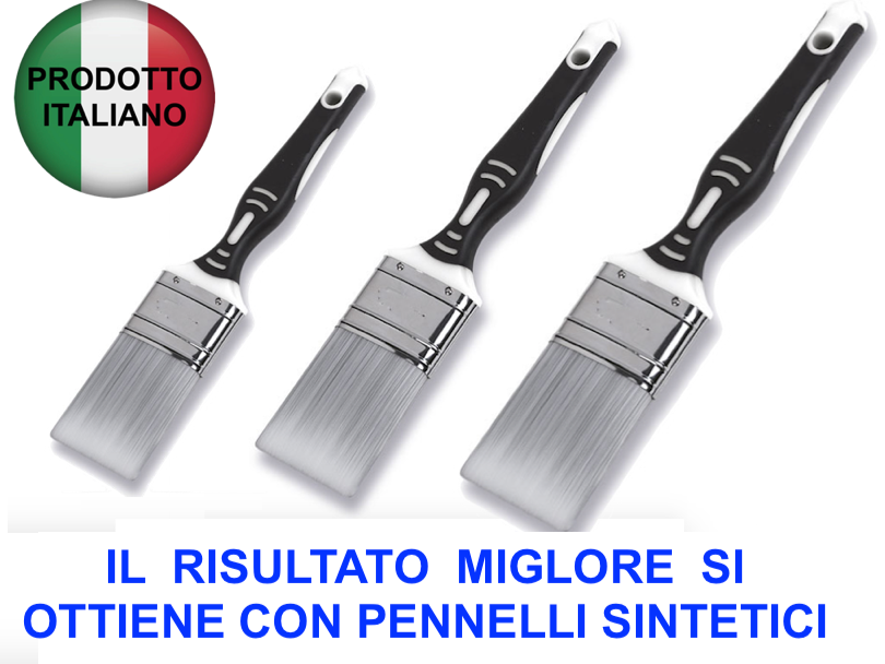 PENNELLO Premium NYLON Speciali per CHALK PAINT Shabby Chic