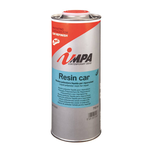 RESIN CAR IMPA ml.780 + Tessuto di vetro 0,5 m x 1 m