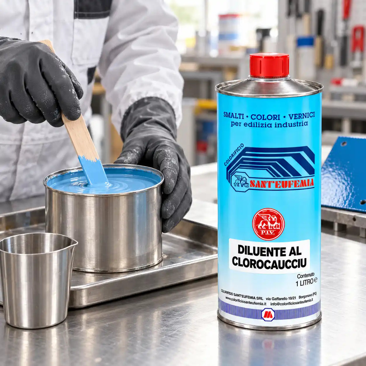 SOLVENTE DILUENTE AL CLOROCAUCCIU PROFESSIONALE