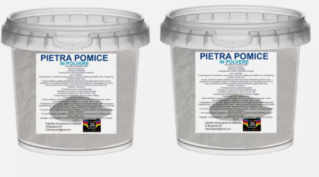 Polvere da Bagno per Cincillà e Animali Piccoli Sabbia di Pomice Detergente Naturale e Pura per la Pulizia di Degu, Criceti e Gerbilli