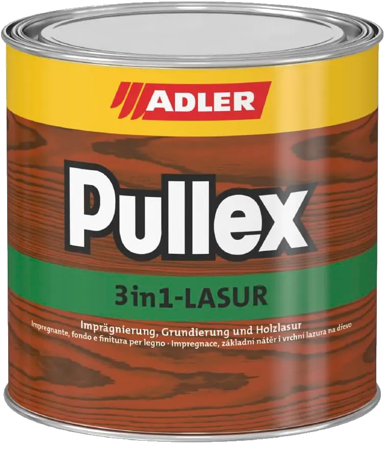 Pullex -3-1 LASUR Finitura TRASPARENTE-PIGMENTATA a solvente per legno ADLER