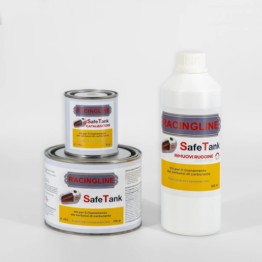 SAFETANK TRATTAMENTO BONIFICA RISANAMENTO SERBATOI KIT COMPLETO AUTO MOTO