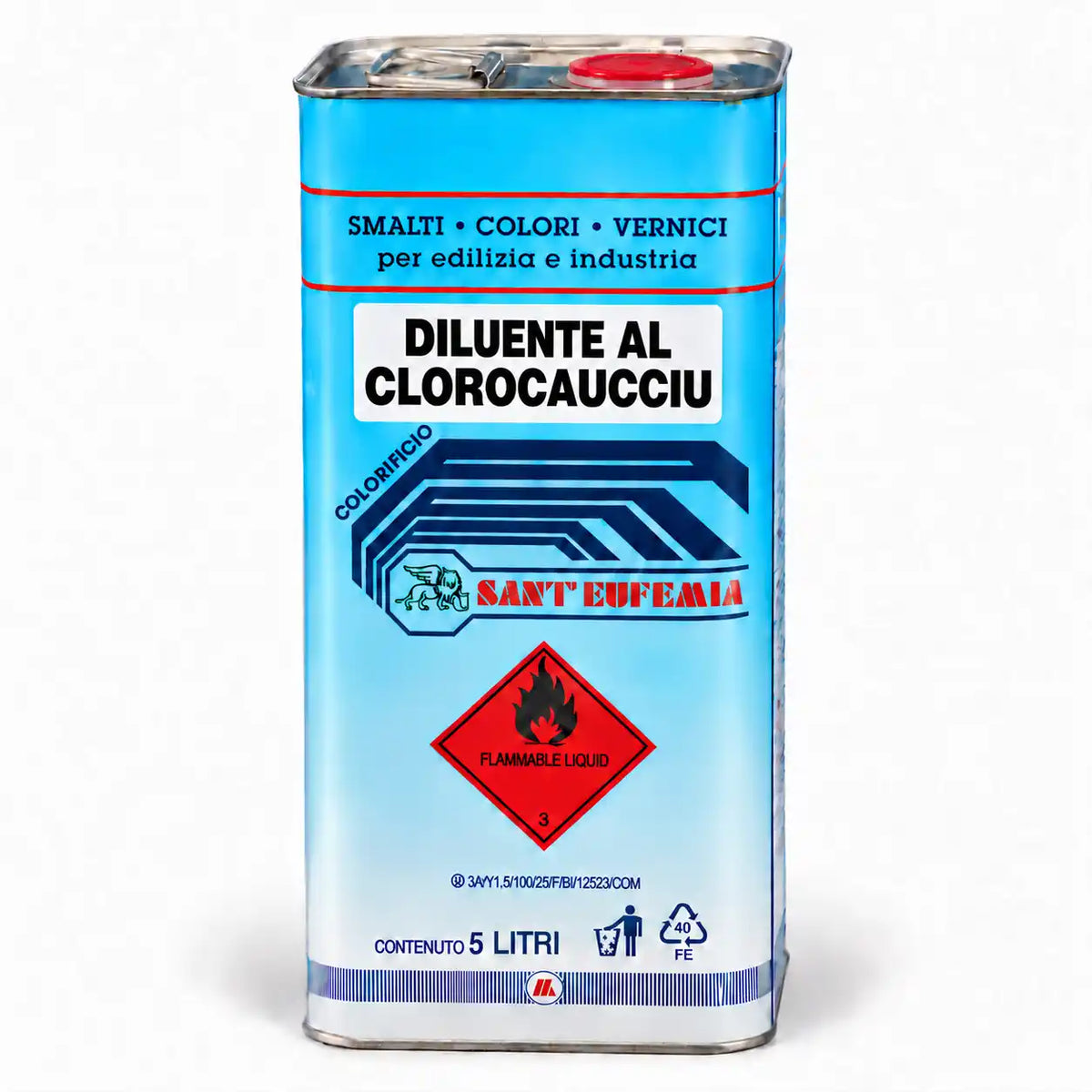 SOLVENTE DILUENTE AL CLOROCAUCCIU PROFESSIONALE