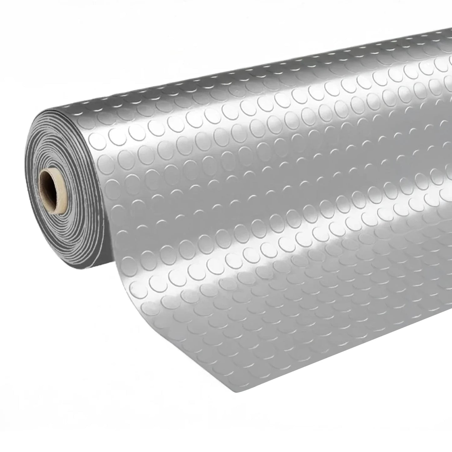 TAPPETO GOMMA NERO  o GRIGIO IN PVC COPERTURA PAVIMENTO BULLONATO