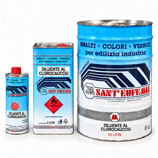 SOLVENTE DILUENTE AL CLOROCAUCCIU PROFESSIONALE