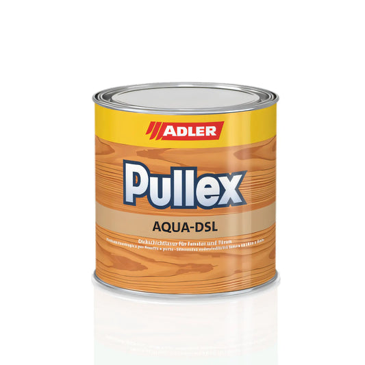 Pullex AQUA-DSL Finitura TRASPARENTE-PIGMENTATA all'ACQUA per legno ADLER