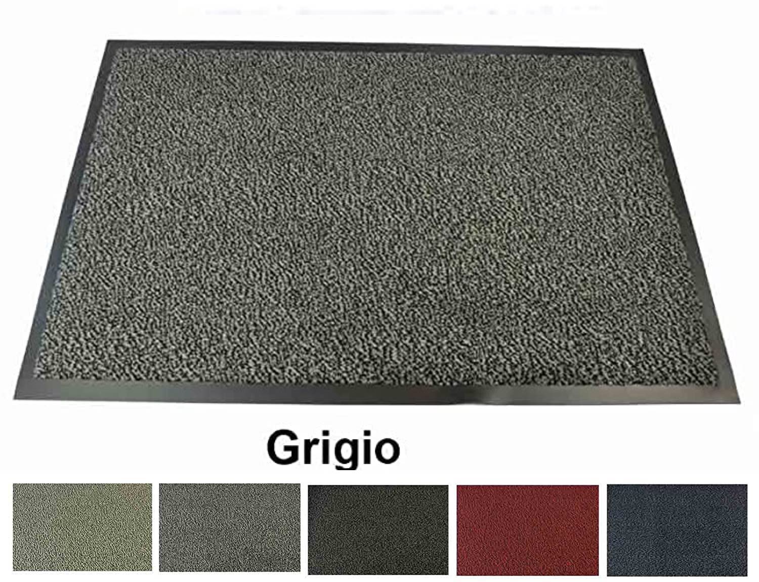 Zerbino ELBA Semiluna Antracite - Morbido E Super Assorbente, Made In Italy - Foto 6